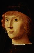 Antonello da Messina Portrait of a Man oil painting artist